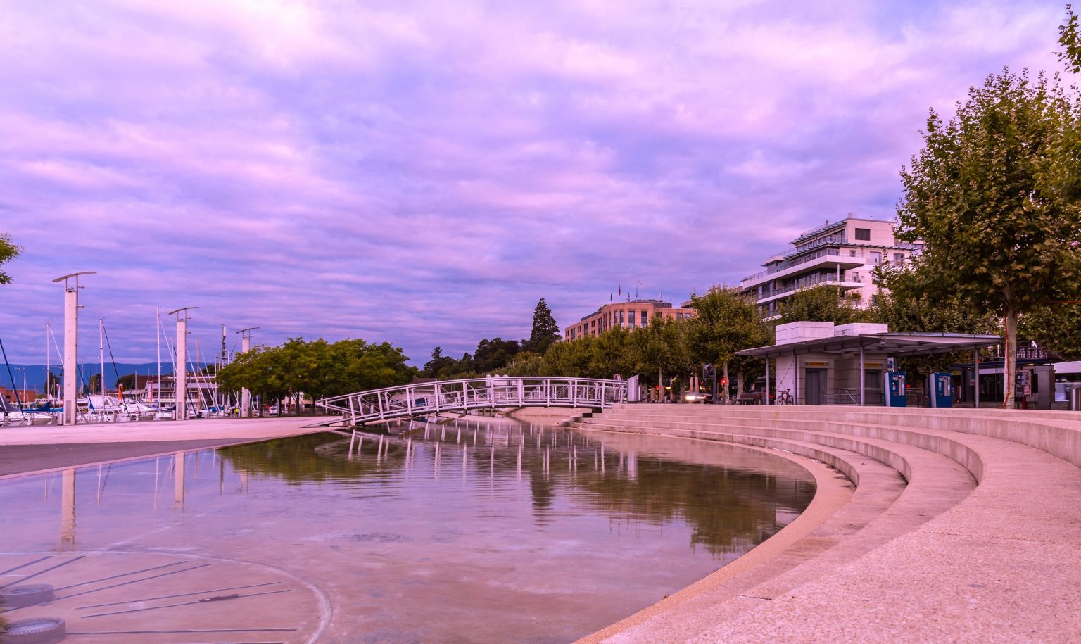 Port de lausanne accès visiteurs